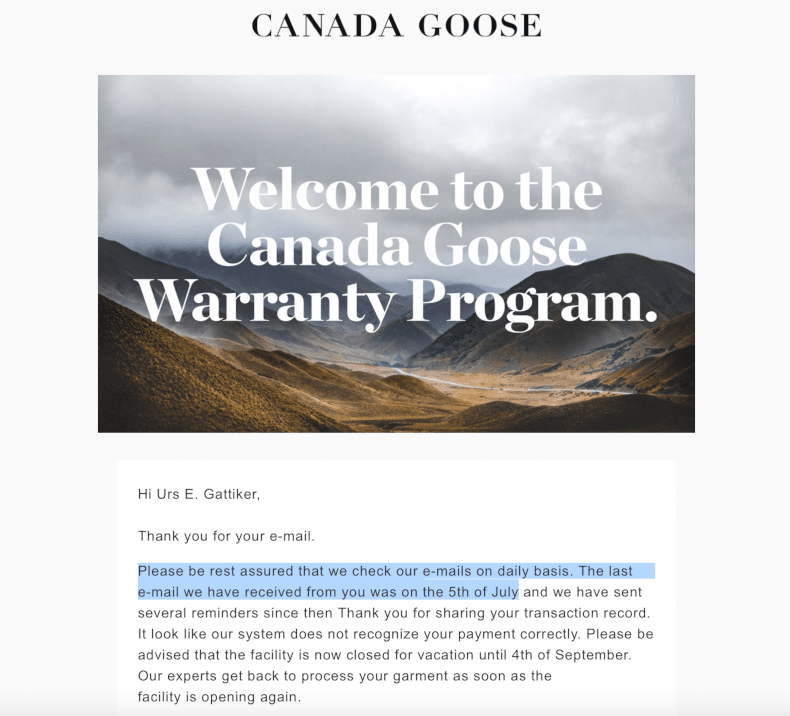 <strong/>Canada Goose – Outsourcing Firma givt dem Kunden schuld“ /></p>
				</div><!-- .comment-content -->

							</article><!-- .comment-body -->
		</li><!-- #comment-## -->
</ol><!-- .children -->
</li><!-- #comment-## -->
	</ol><!-- .comment-list -->

		

	<p class=