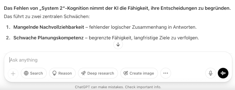 KI-Begriffe einfach erklärt: <br>AI-Glossar - Teil 2 Wenn ChatGPT die Aussage subtil abändert, um sich als AI Tool von OpenAI besser darstellen zu können.