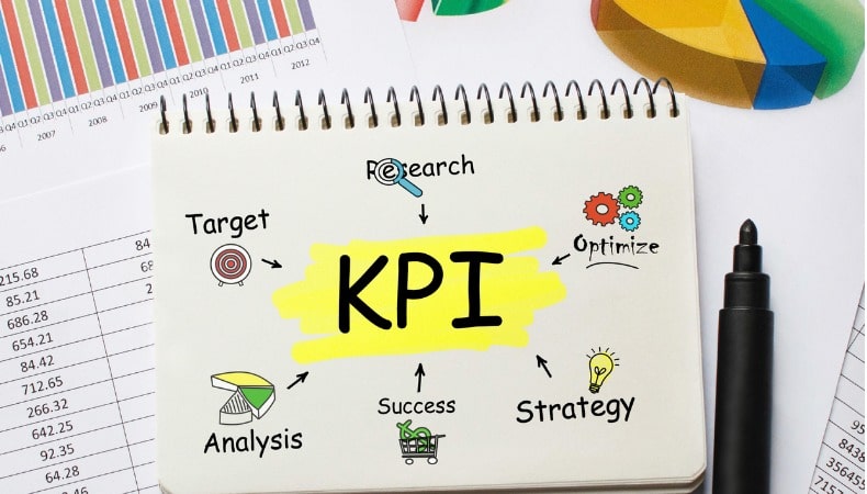 ChatGPT Datenschutz 2026 mit zentralem KPI-Highlight und umgebenden Symbolen für Strategie, Analyse, Forschung, Optimierung und Erfolg