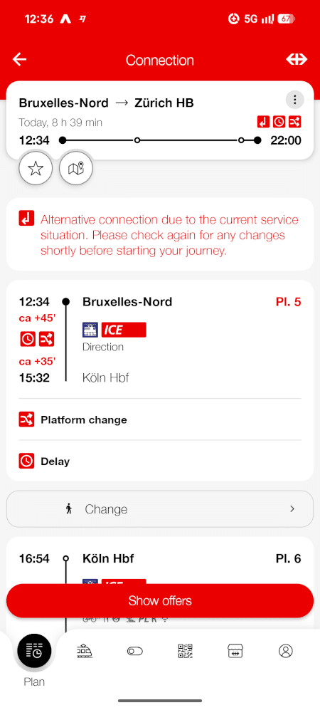 Markenversprechen im Alltag: App-Usability und Kundenservice bei der SBB. Es klappt.