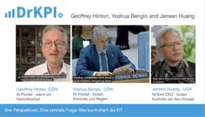 Ki Risiko und Kontrolle: Geoffrey Hinton, Yoshua Bengio und Jensen Huang